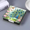 Peacock Diamond Painting Memo Pad Holder with 160 Sheets of Paper for DIY Craft