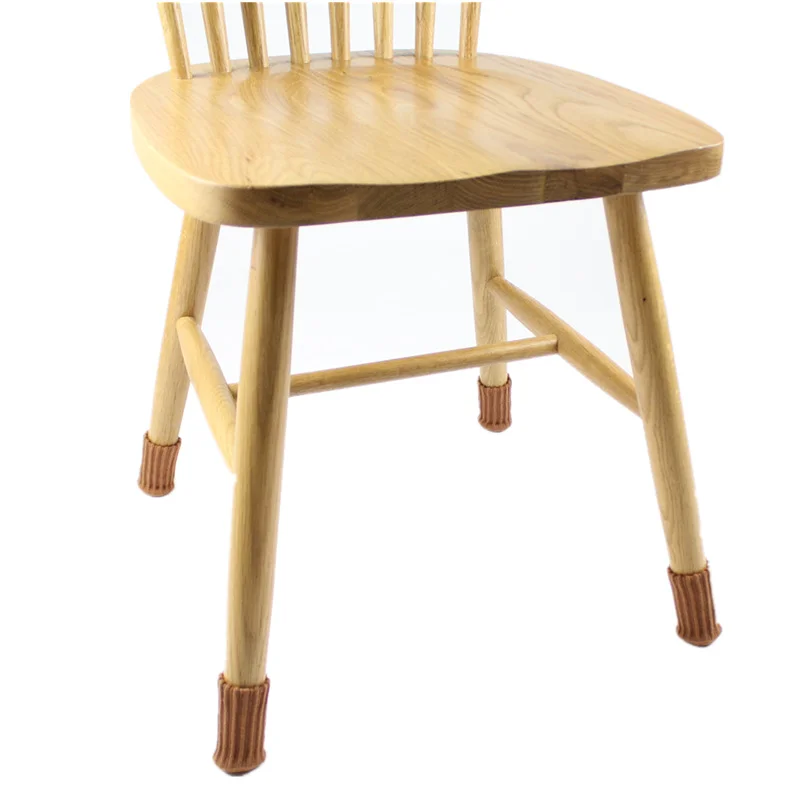 Letclo™ 24pcs Furniture Pads High Elastic Floor Protectors Chair Leg Feet Socks Covers Furniture Caps Set letclo Letclo