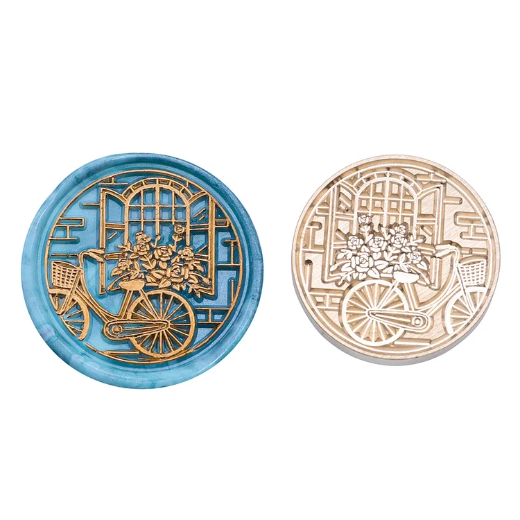 Diy Fire Lacquer Round Sealing Wax Stamp Head 25Mm gbfke