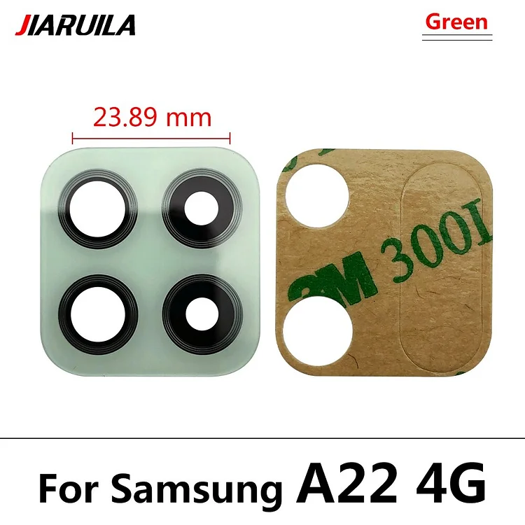 New Camera Glass For Samsung A22 4G A225F / A22 5G A226B Rear Back Camera glass Lens With Glue Adhesive