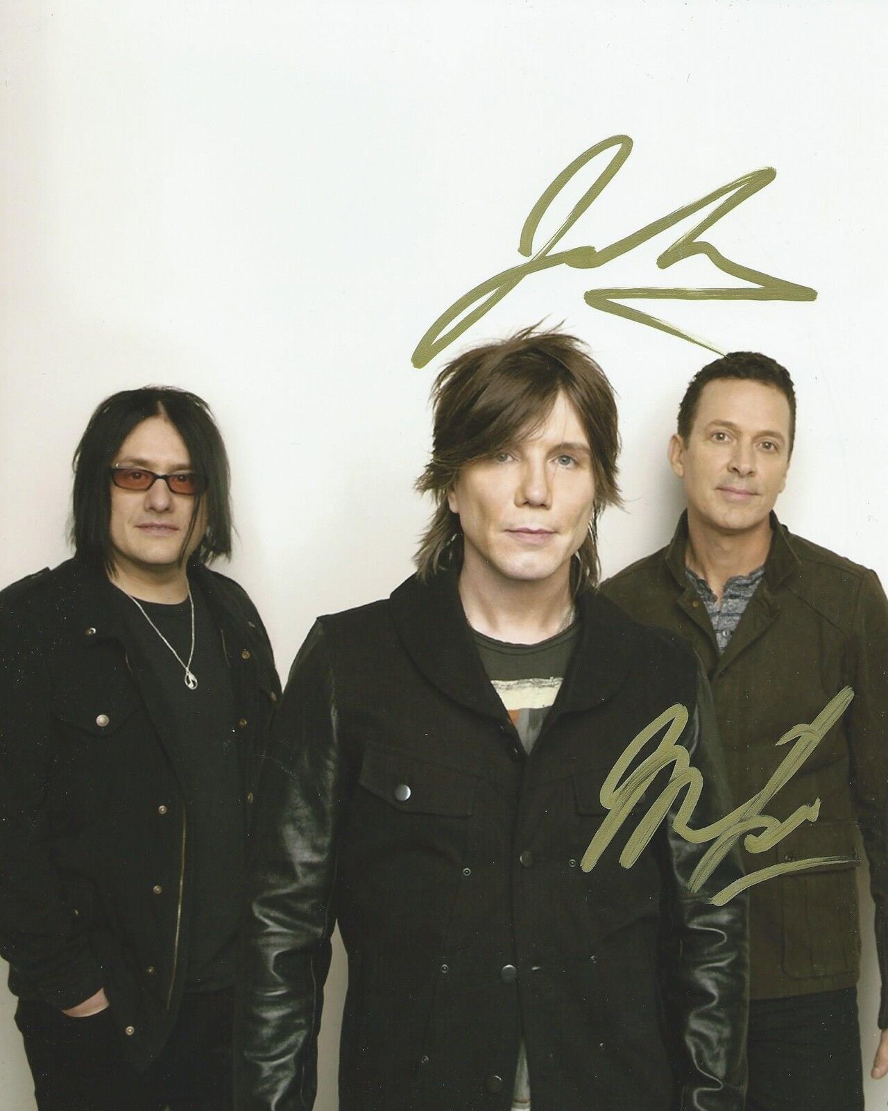 **GFA American Rock Band *GOO GOO DOLLS* Signed 8x10 Photo Poster painting AD3 COA**