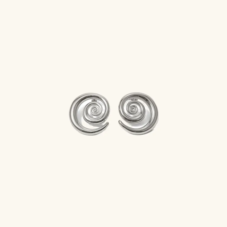 Nova Spiral Earrings