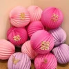 Pink Red 20cm Festive Wedding CNY Hanging Decor Lanterns