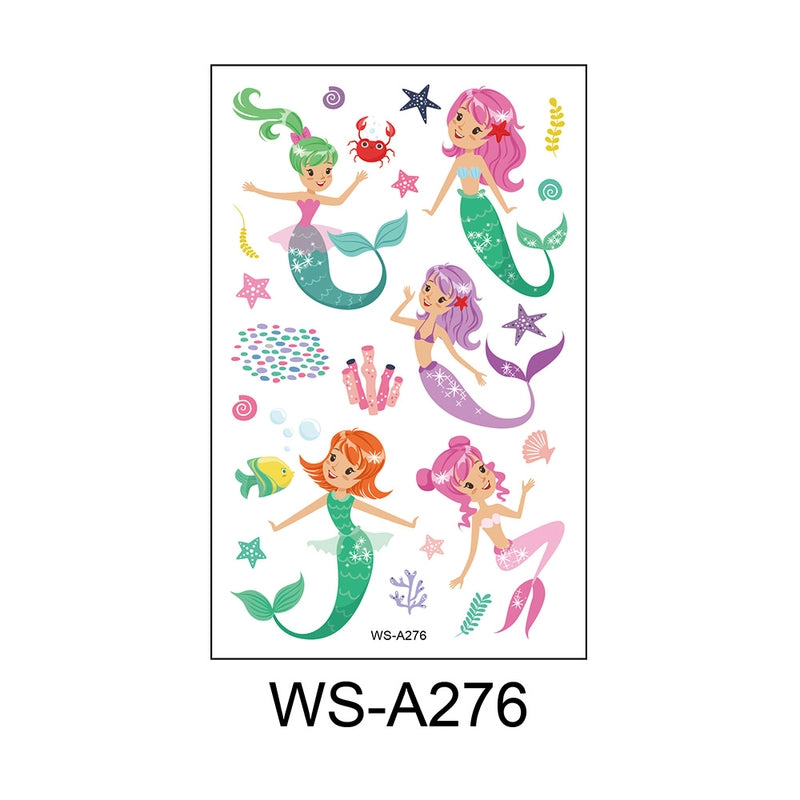 Mermaid Pet Tattoos & Body Art 1 Piece