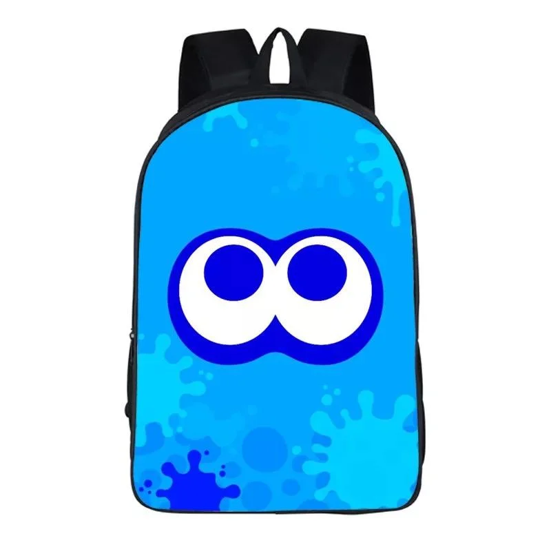 Buzzdaisy Game Splatoon Backpack School Sports Bag For Children Kids Birthday Gift