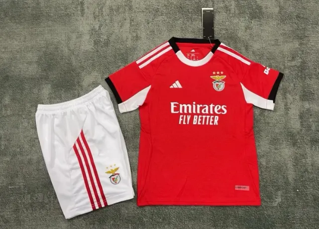 Benfica Home Shirt 2025-26 - Kids