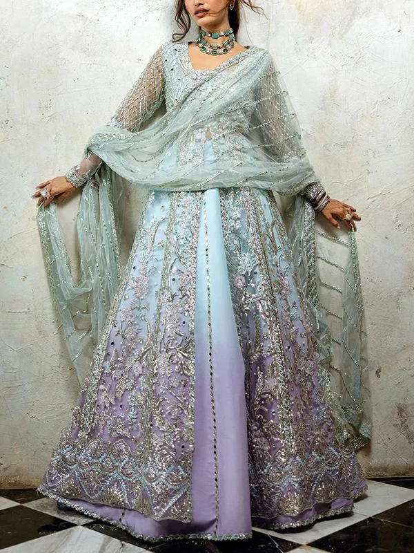 Color Matching Chiffon Temperament Ladies Suit