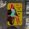 Sexy Hot Beauty - Vintage Metal Signs(8*12Inch/12*16Inch)-Pin-up-girls