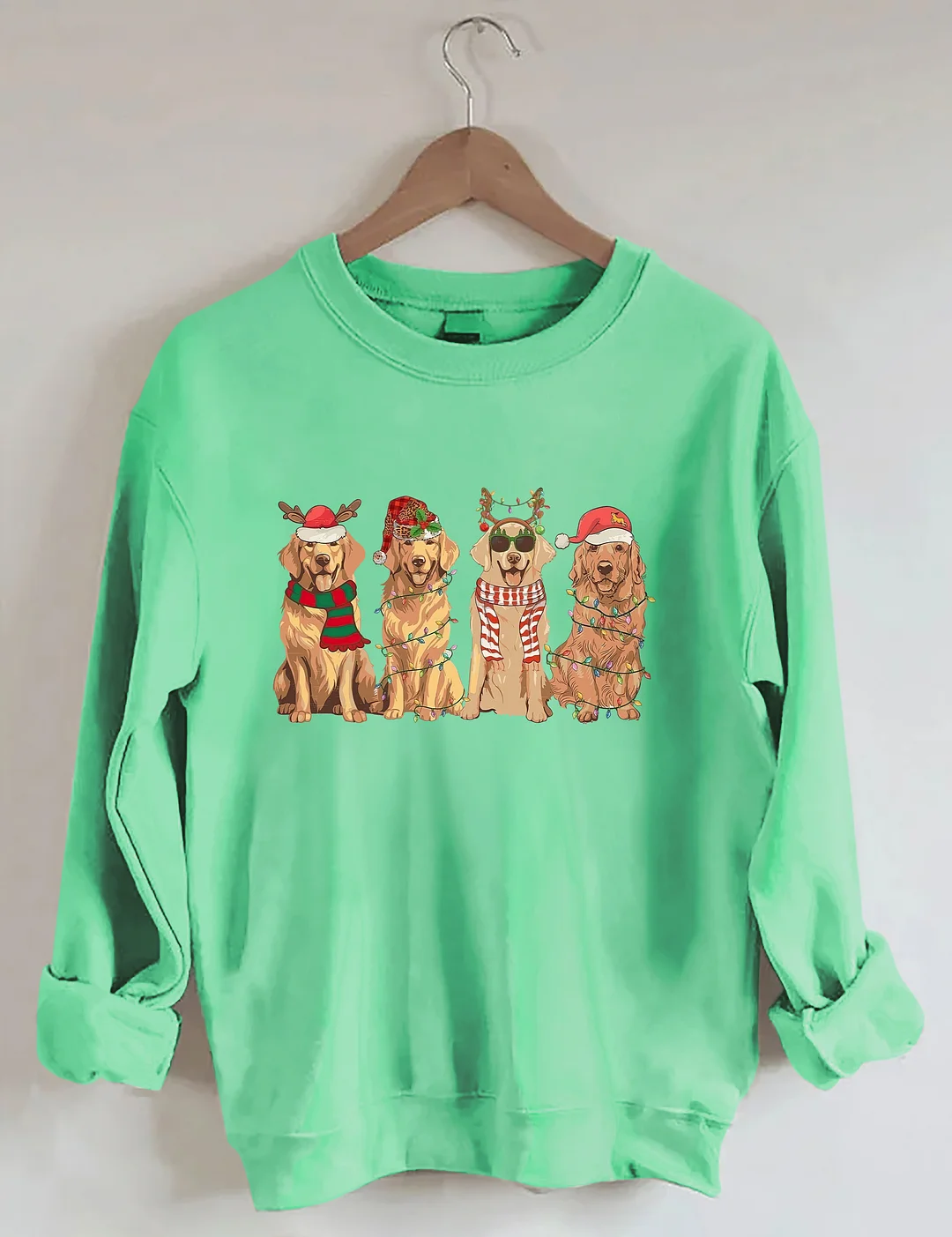 Golden Retriever Christmas Sweatshirt