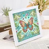 5D DIY Partial Special Shaped Drill Butterfly Diamond Painting Decor 19.2x19.2cm