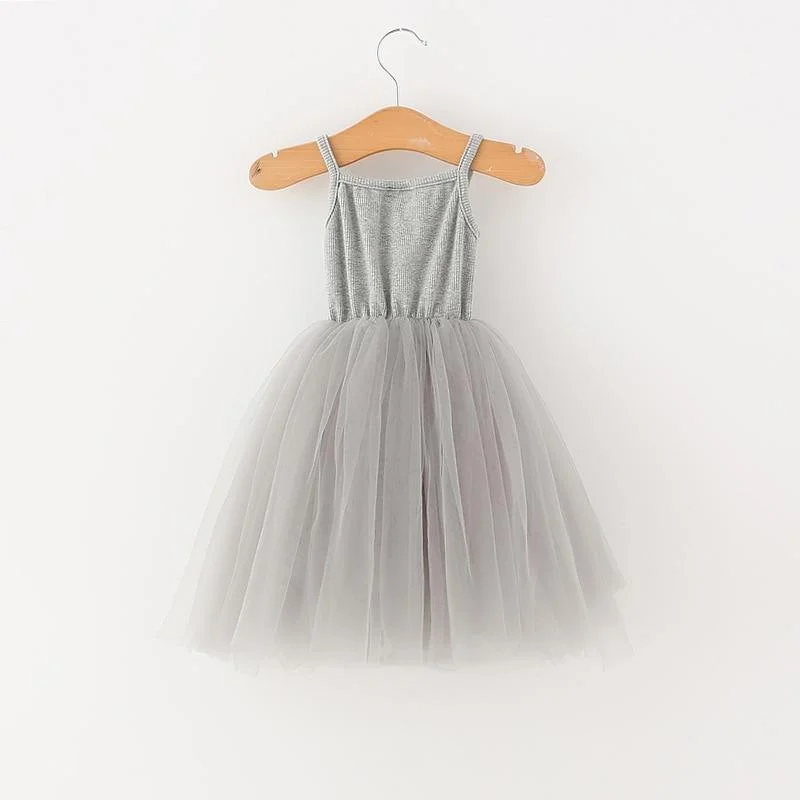 A-line Kids Dresses For Girls Clothing Solid Sling Teenager Casual Children Girl Dress Holiday Vestido Infantil 6 7 8 Years