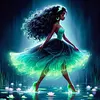 Tiana-Full Round Diamond Painting 40*40CM