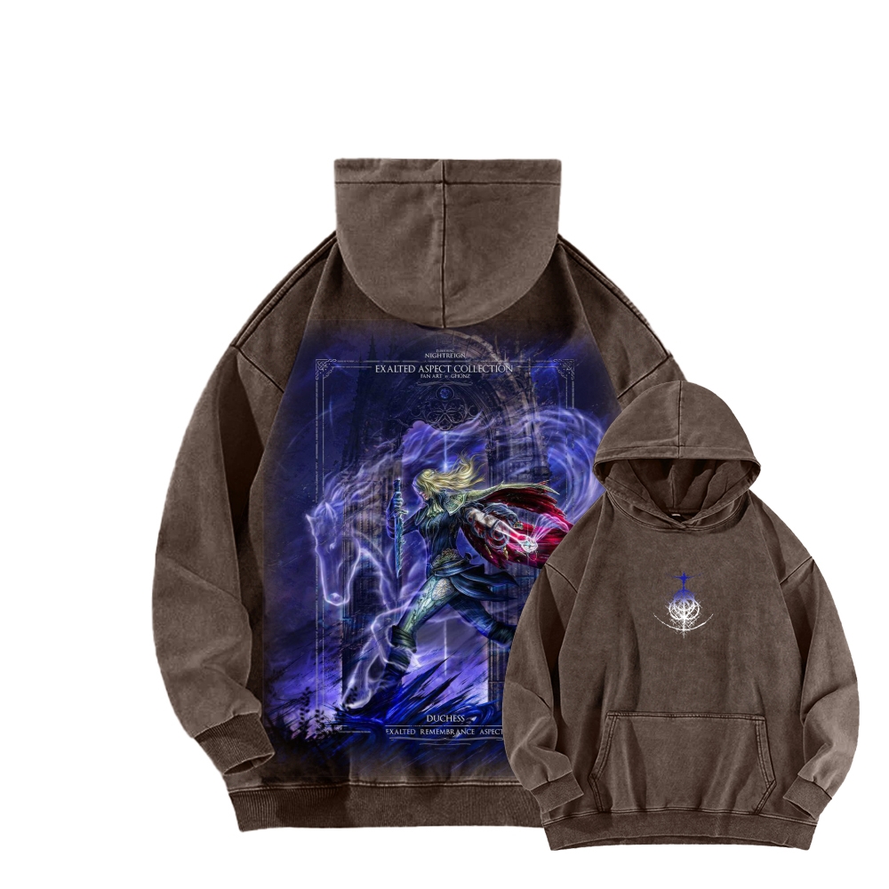 Elden Ring Unisex Washed Hoodie 2602000339