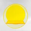 Transparent Round Figurines Display Stand Home Decor Wall Non-Yellowing Figurine Holder 