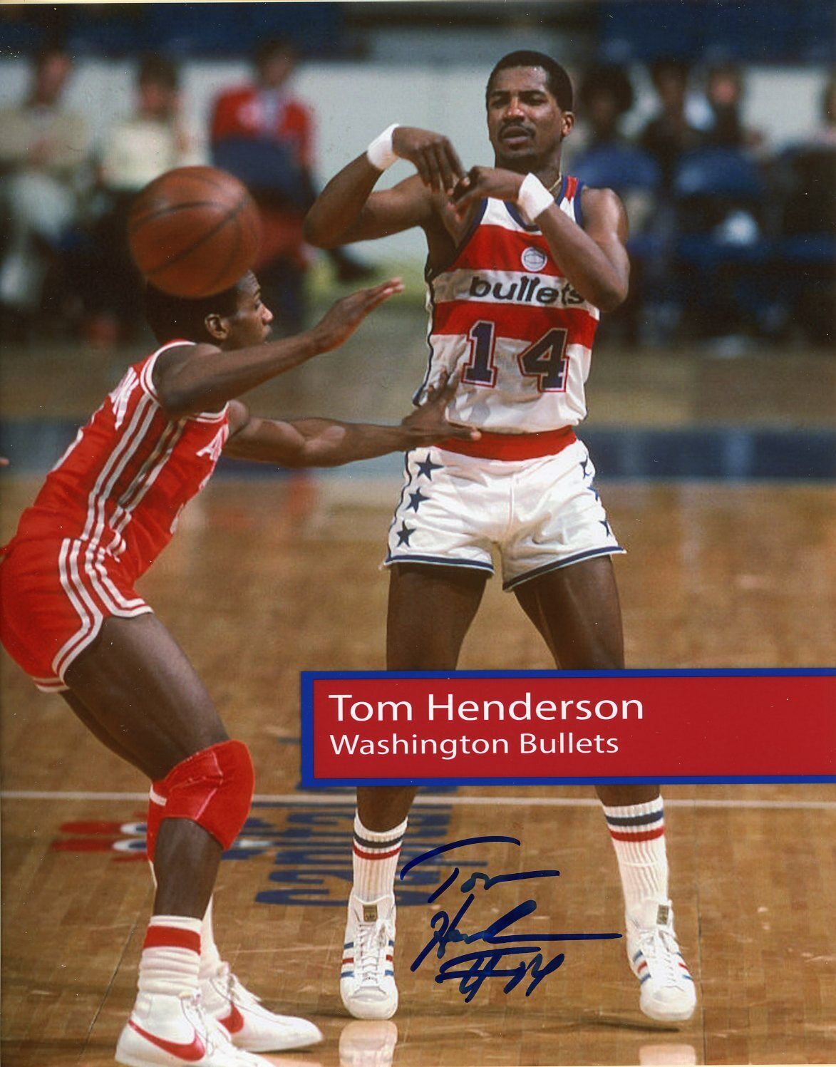 Tom Henderson Autographed 8x10 Bullets In Person#1