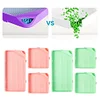 (US Only)6Pcs Diamond Art Tray Rhinestone Sorting Tray Diamond Painting Tray (Pink Green)