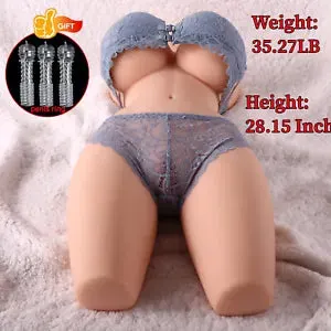 35Lb Realistic Life Size TPE Male Sex Doll Love Toy for men Huge Ass Sex Toy