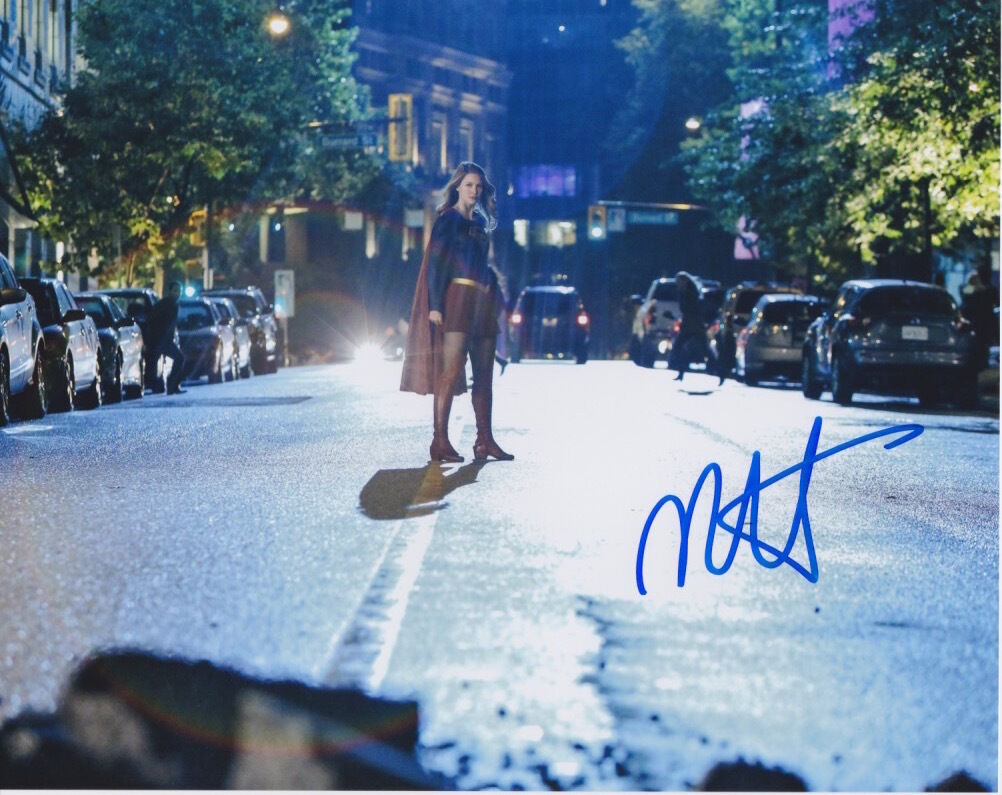 Melissa Benoist (Supergirl) signed authentic 8x10 Photo Poster painting COA