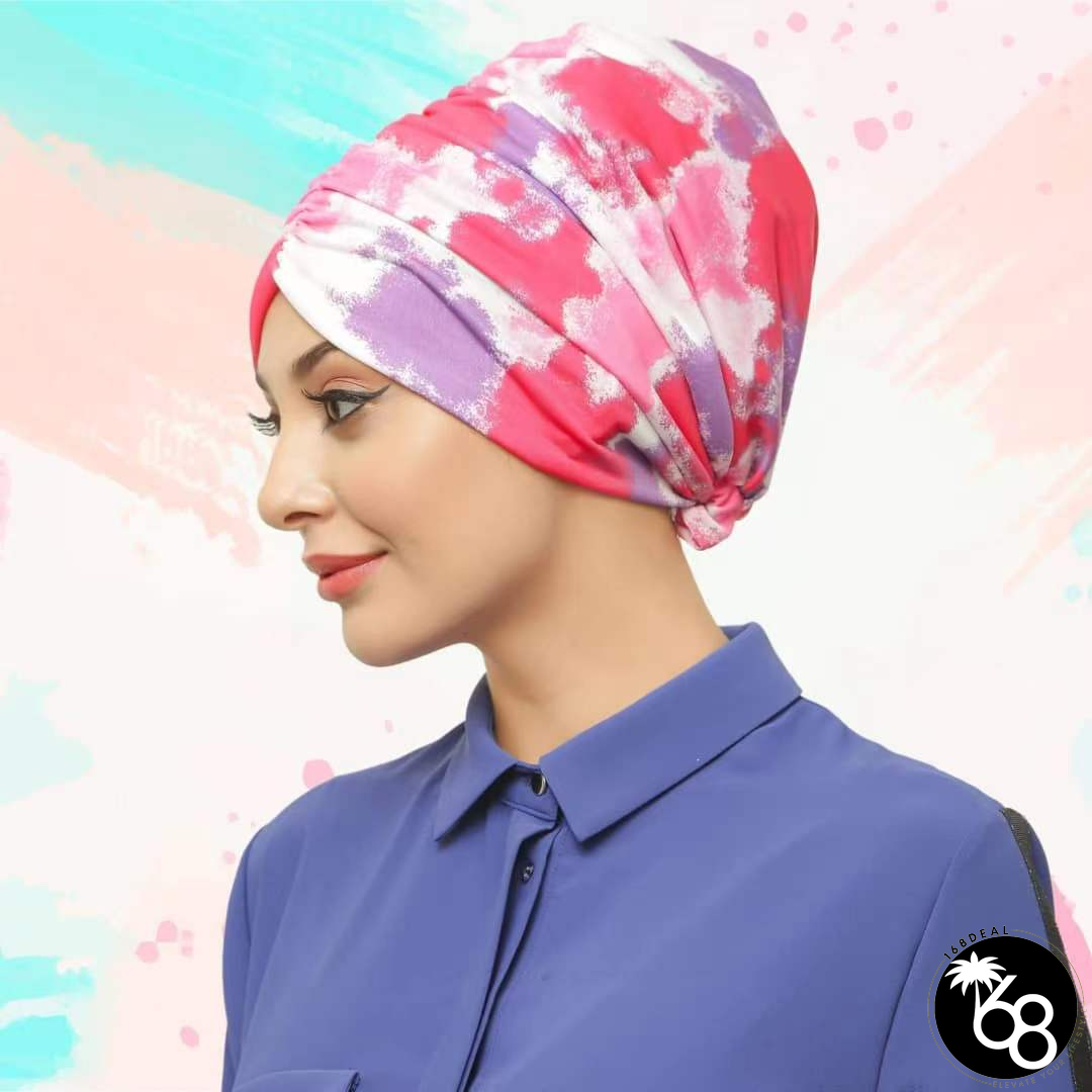 Women's Arabian Acetate Quick-Dry Printed Pattern Luxury Hijabs | 168DEAL