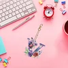 1Pc DIY Diamond Painting Lettter Keychain