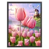Tulip - 9CT Full Beaded Cross Stitch Kit(44x62cm)