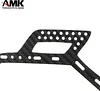 AMK 2Pcs DIY Upgrades Carbon Fiber Chassis Rails Cheater Rigs Frame Kit Adapt to 1/10 RC Crawler Racing Cars Body Axial SCX10 II Element Enduro for Experts
