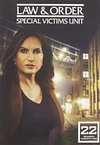 LAW & ORDER season 22 DVD (BLANK BOX & COVER)