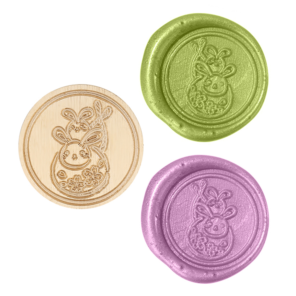 

25MM Rabbit Sealing Wax Stamp Head, 501 Original