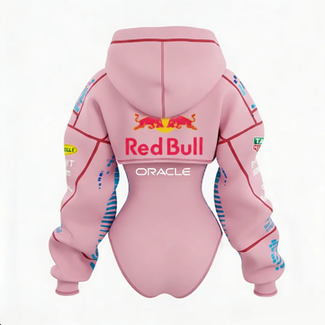 2026 New Women's Racing Team Logo Digital Print Irregular Cut Suit