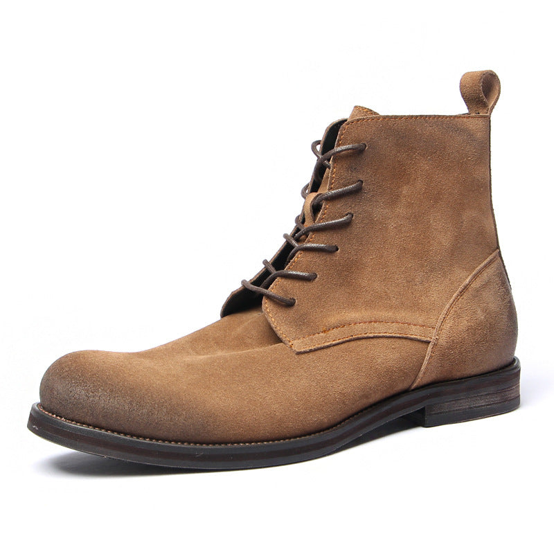 Leather desert boots DANRRIO.COM DANRRIO