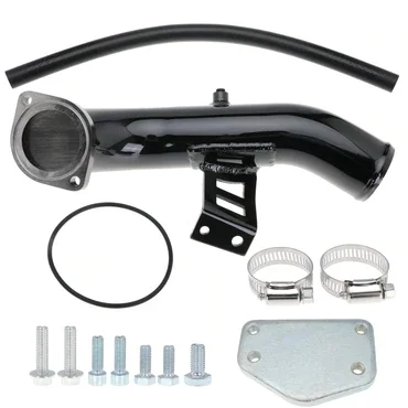 LLY EGR Delete & High Flow Intake Elbow Tube Kit for Chevy GMC Duramax 6.6L 2004 - 2005