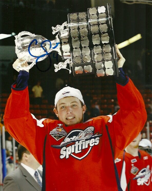 Windsor Spitfires Cam Fowler Signed Autographed 8x10 Photo Poster painting COA FOUR