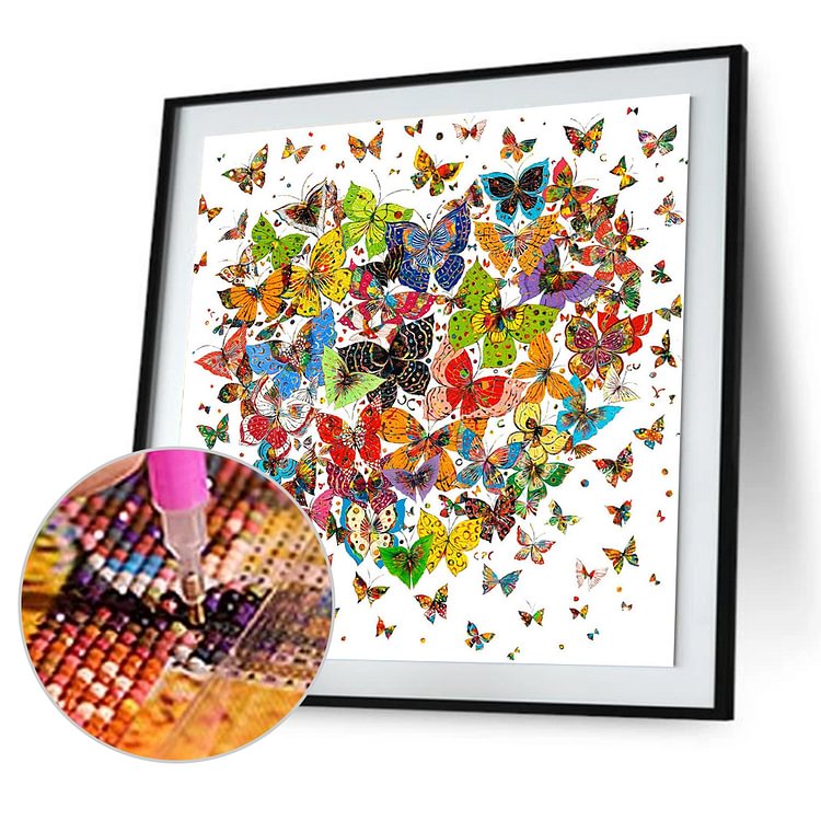 Butterfly Diamond Painting 30*30cm