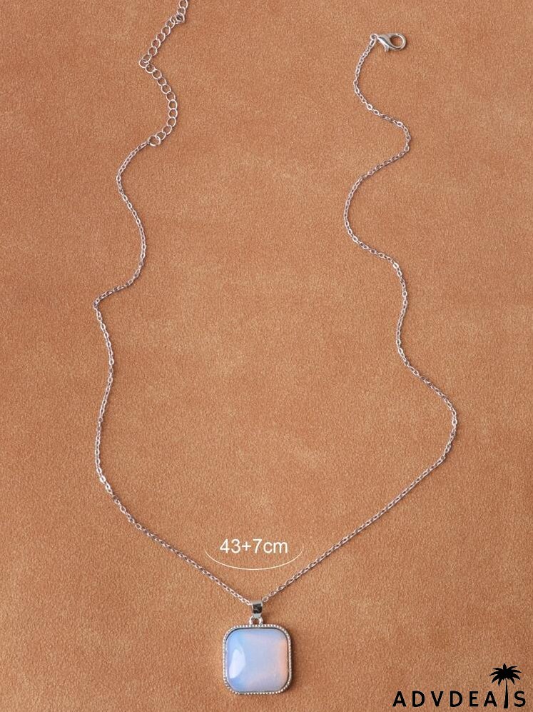 Gemstone Charm Necklace