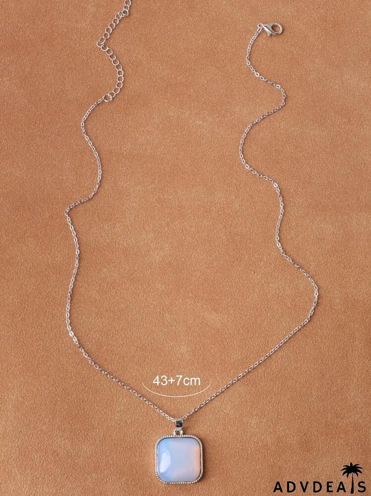 Gemstone Charm Necklace