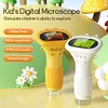 1000X Handheld HD Microscope 2 Inch IPS Screen Lab Digital Microscopes Equipment