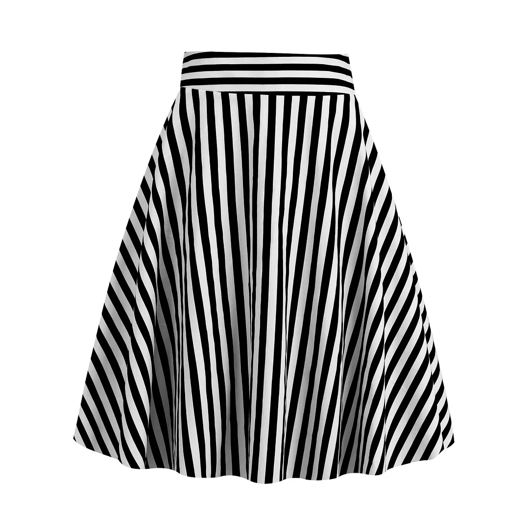 Vintage striped skirt