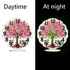 Acrylic Special Shape Tree Of Life Diamond Painting Art Clock Ornaments Kit