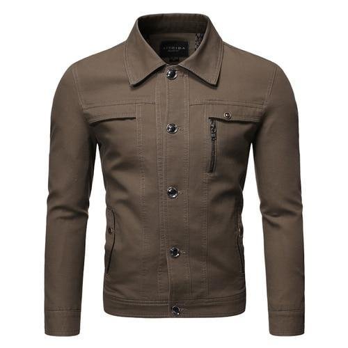 New Autumn Men's Jackets Fashion Jacket Men Coats Slim Fit Casual Male Outerwear | IFYHOME