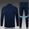 2025/2026 Arsenal Half-Pull Training Suit Royal Blue Football Shirt 1:1 Thai Quality