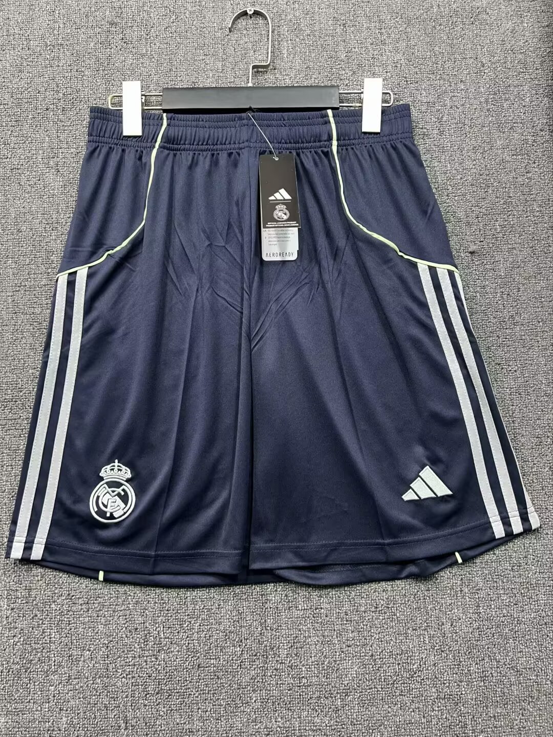 2025/2026 Real Madrid Away Football Shorts