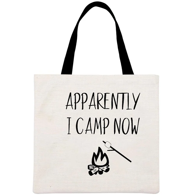 New Camper Gift RV Family Printed Linen Bag-Annaletters