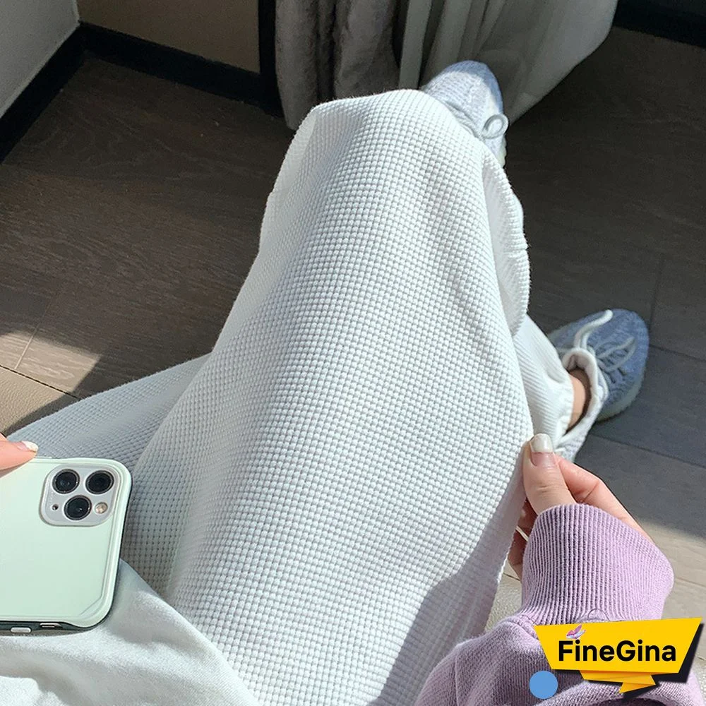 Warm And Slim Loose Sweatpants For Outer Wear