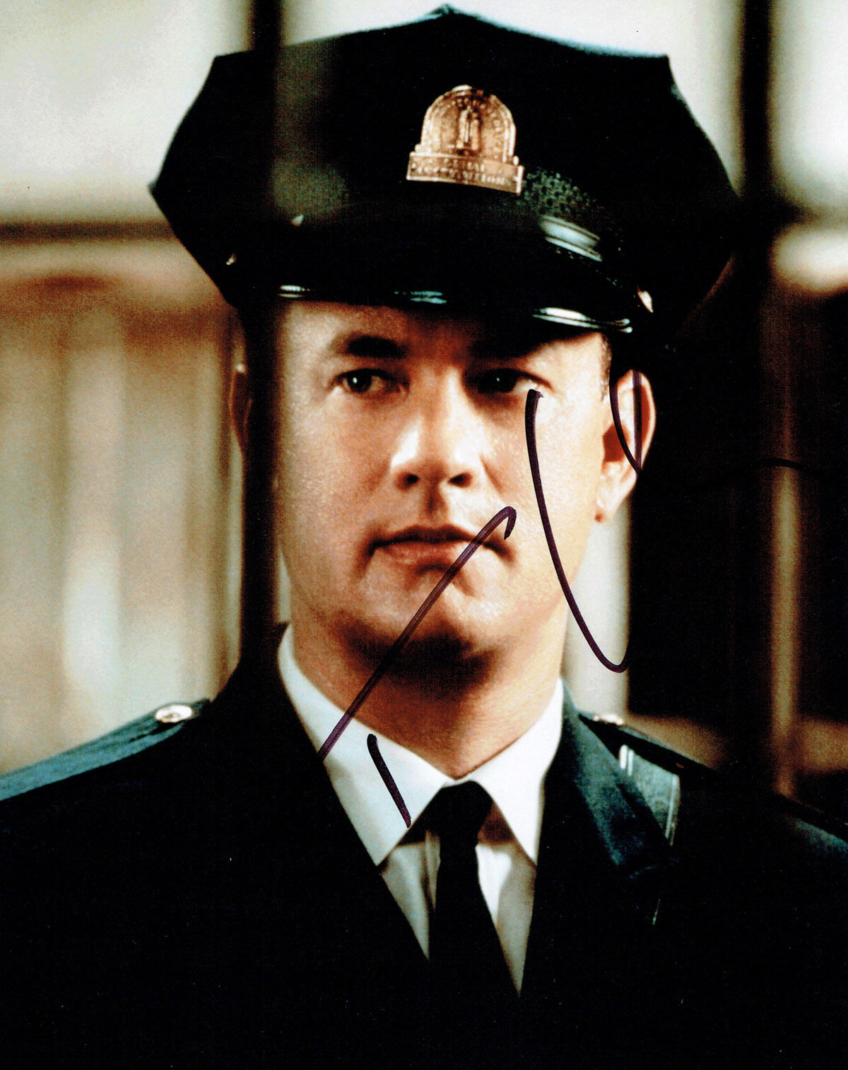 Tom HANKS SIGNED Autograph 10x8 The Green Mile Photo Poster painting AFTAL COA