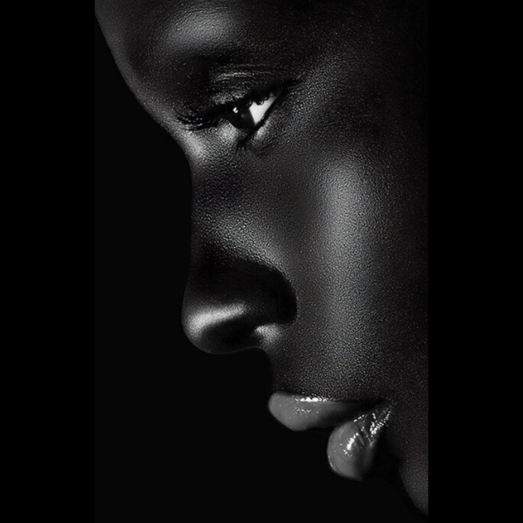 BLACK WOMEN LOOKING DOWN
