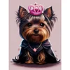 Diamond Painting-DIY Full Round Drill Cute Dog