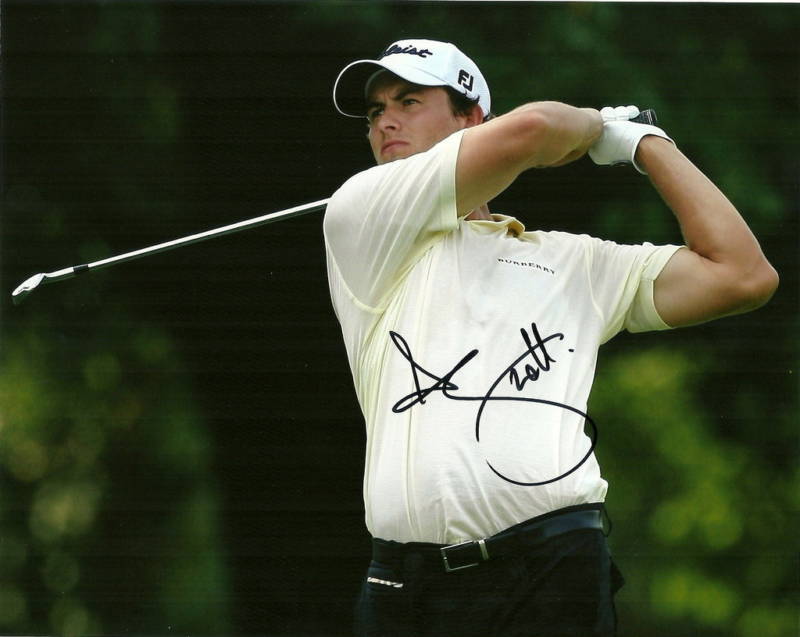 2013 MASTERS WINNER ADAM SCOTT HAND SIGNED PGA GOLF 8X10 Photo Poster painting W/COA