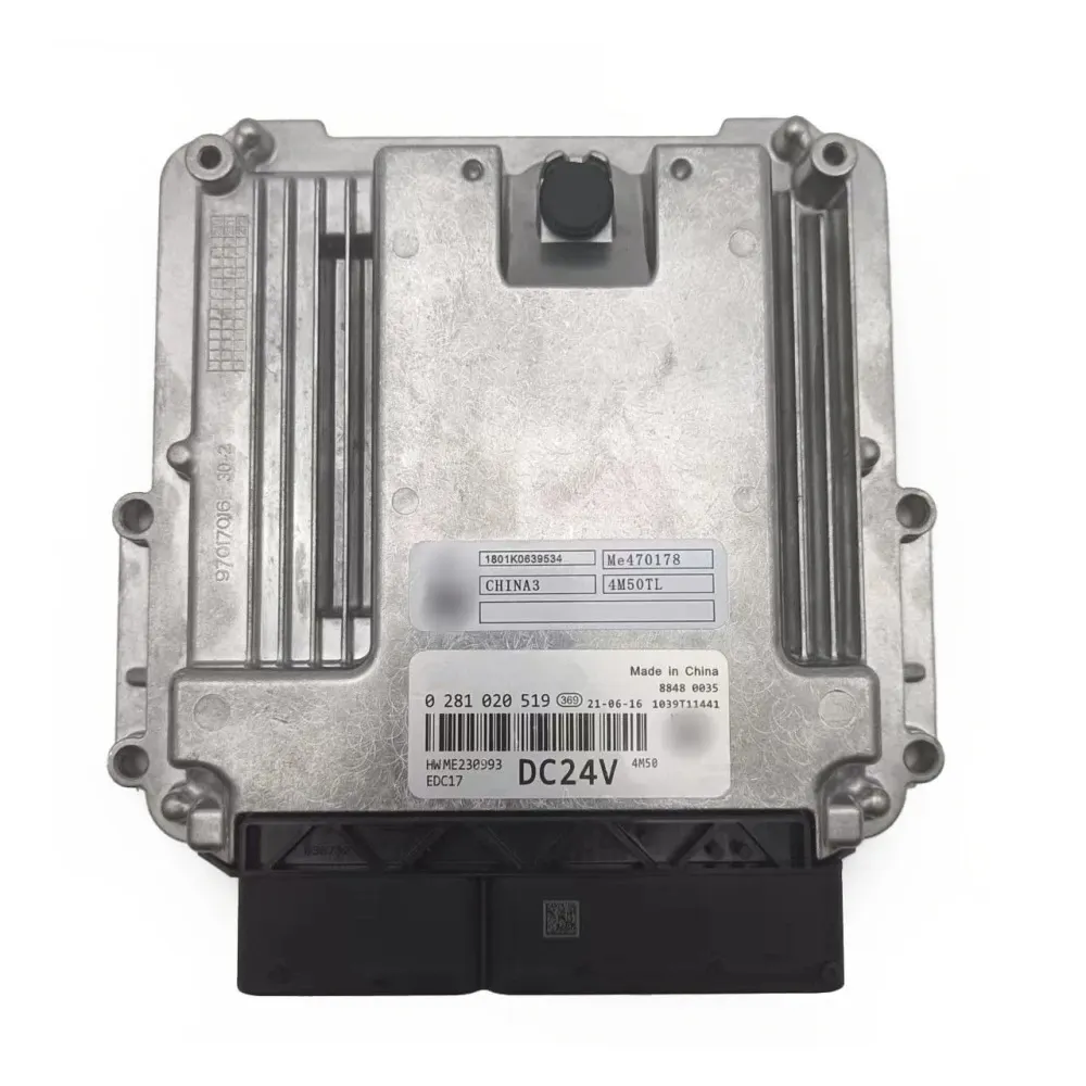 Engine Control Unit 0281020519 HWME230993 EDC17 Diesel ECU Module Truck ECM Module Excavator Control Unit Compatible With Sany