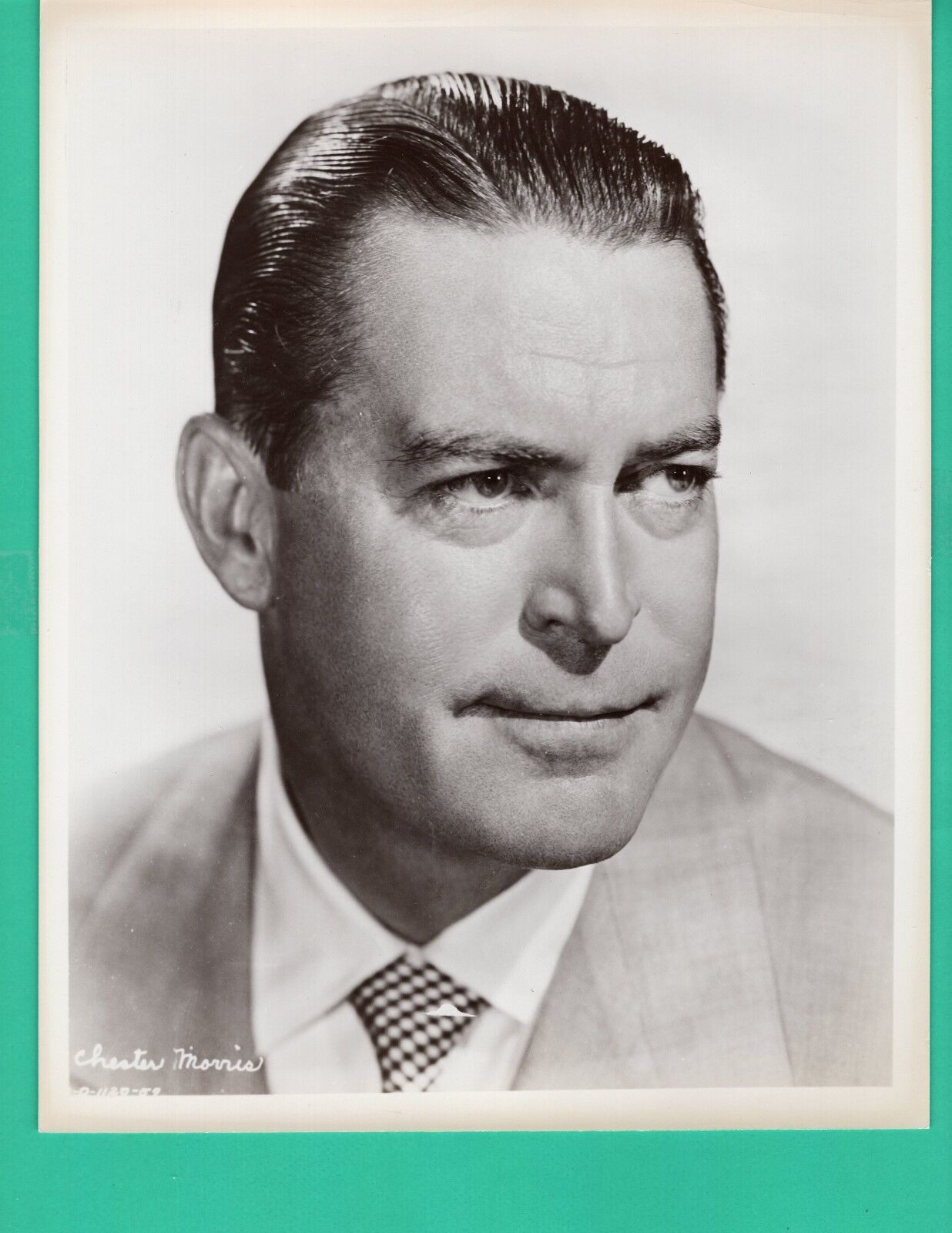 CHESTER MORRIS Movie Star Actor Promo 1940's Vintage Photo Poster painting 8x10