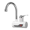 Electric Hot Water Heater Faucet Hot Cold Mixer Tap for Kitchen(EU Plug B)